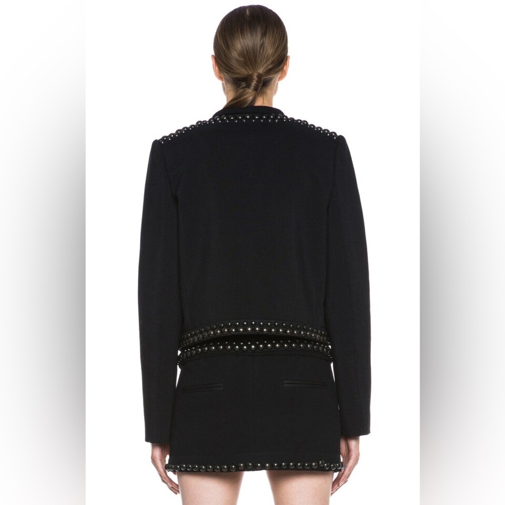 Isabel Marant Black Studded Embellished Wool Blazer Jacket - NEW! - Picture 13 of 17